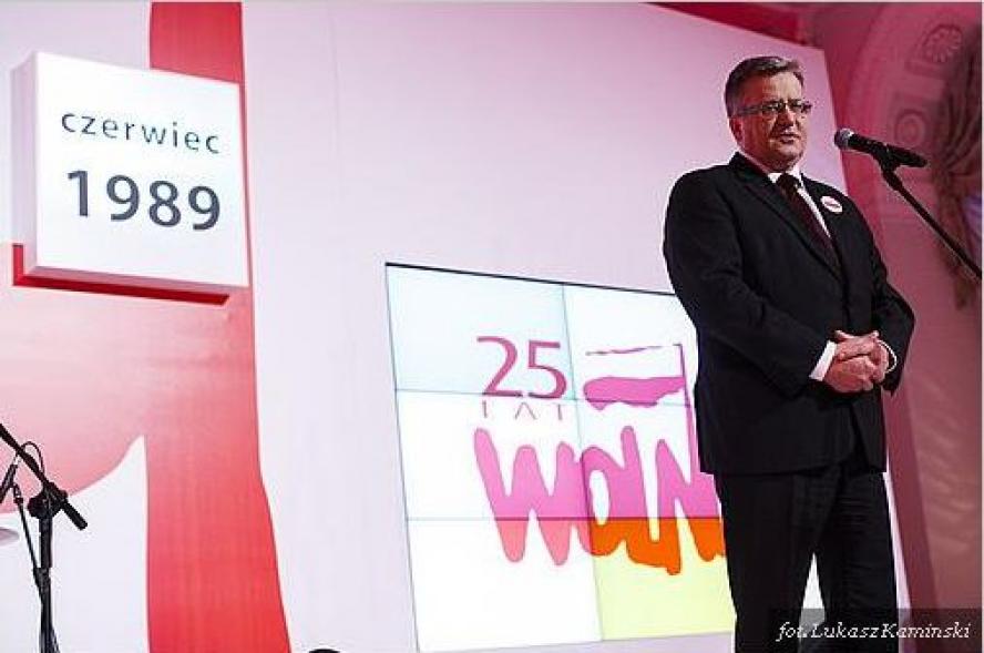  Prezydent RP podsumował obchody 25-lecia Wolności - zobacz więcej