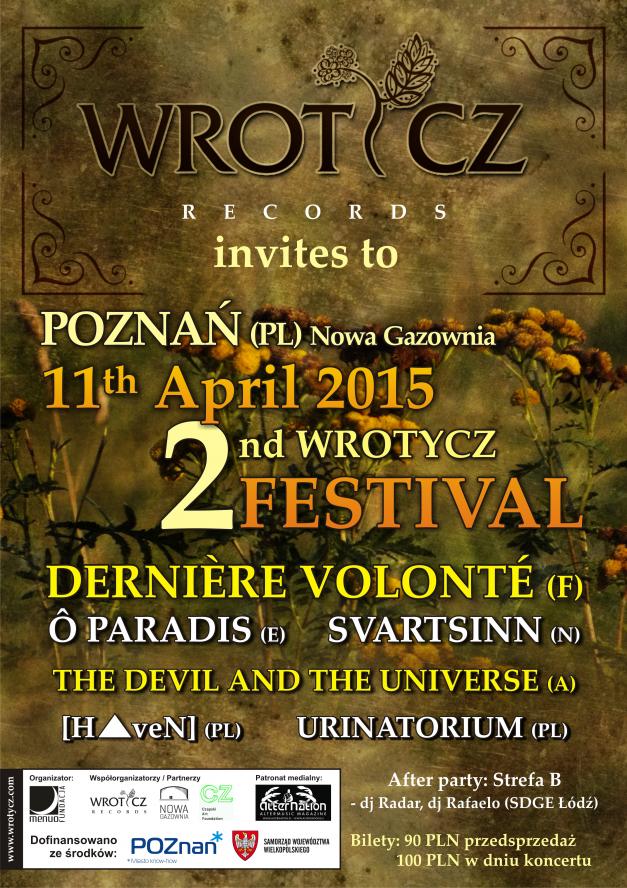 II WROTYCZ FESTIVAL - MIĘDZYNARODOWY FESTIWAL SZTUK AUDIOWIZUALNYCH W POZNANIU - zobacz więcej