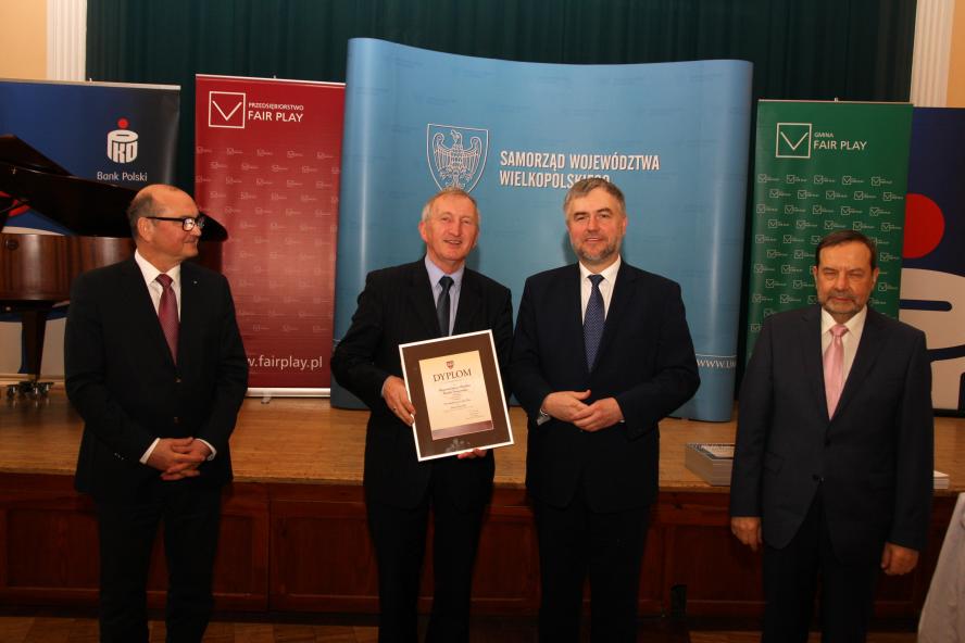 Marszałek pogratulował wyróżnionym tytułem „Fair Play” - zobacz więcej