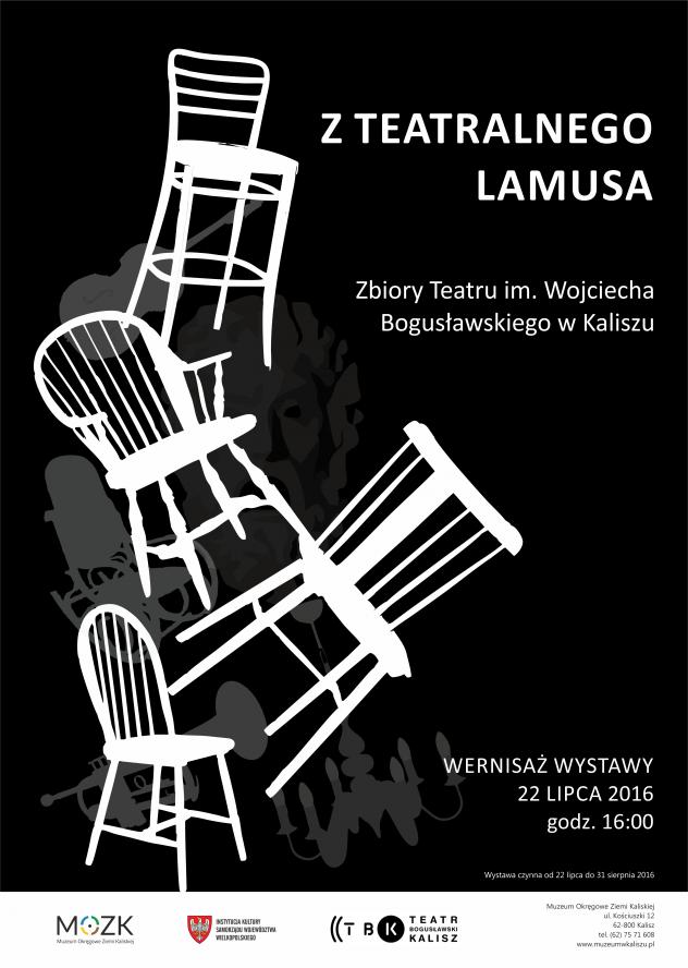  OTWARCIE WYSTAWY PT. „Z TEATRALNEGO LAMUSA” W MUZEUM OKRĘGOWYM ZIEMI KALISKIEJ - zobacz więcej