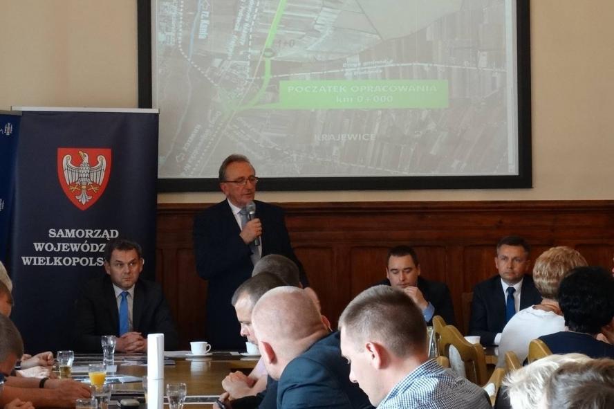 Samorządowcy rozmawiali o obwodnicy Gostynia  - zobacz więcej