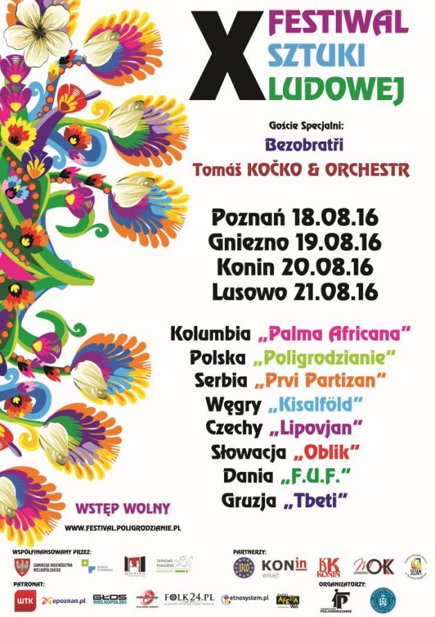 X FESTIWAL SZTUKI LUDOWEJ W WIELKOPOLSCE - zobacz więcej