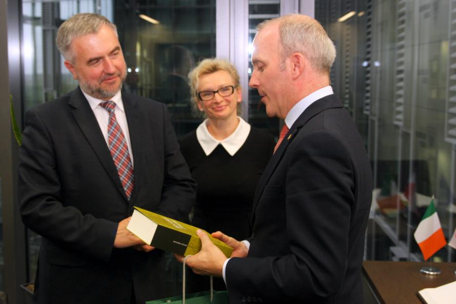 Ambasador Irlandii ciepło o Wielkopolsce i Polsce - zobacz więcej