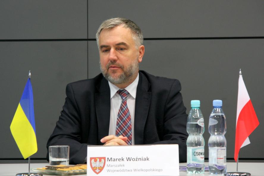 Dziennikarze z Ukrainy spotkali się z Marszałkiem Markiem Woźniakiem - zobacz więcej