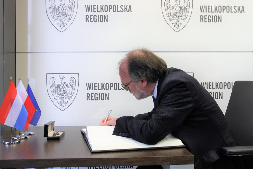 Ambasador Holandii z wizytą w Wielkopolsce - zobacz więcej