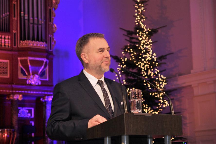 Marszałek Marek Woźniak złożył życzenia wszystkim, którzy szanują demokrację i kochają wolność      - zobacz więcej