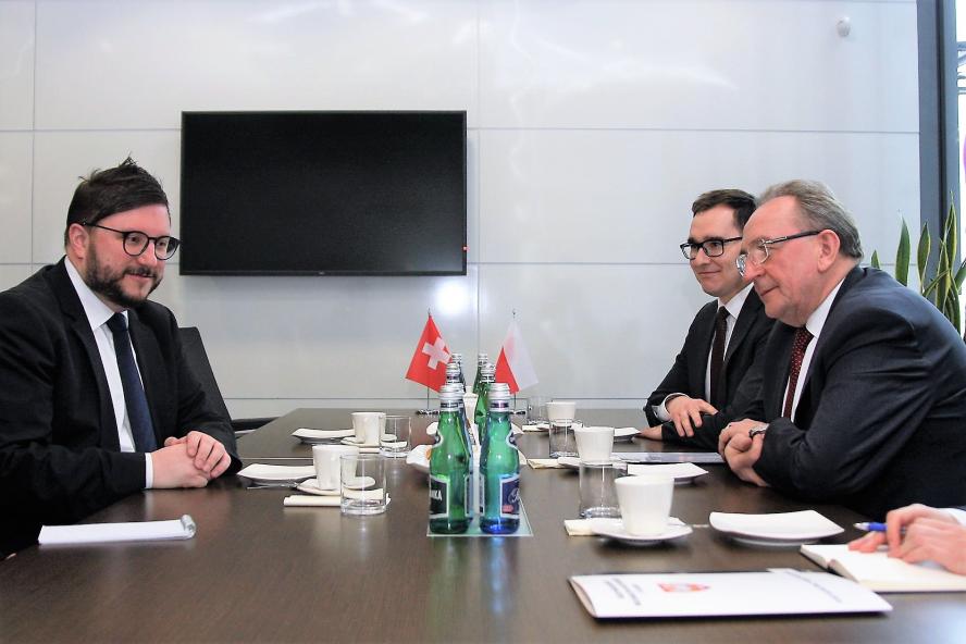 Spotkanie z Ambasadorem Szwajcarii - zobacz więcej