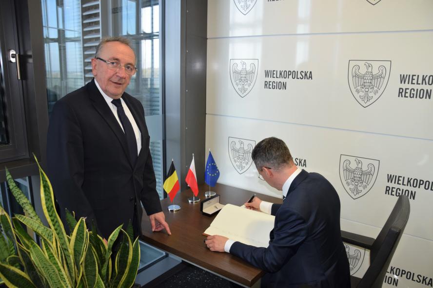 Nowy przedstawiciel rządu Flandrii z pierwszą wizytą w Wielkopolsce - zobacz więcej