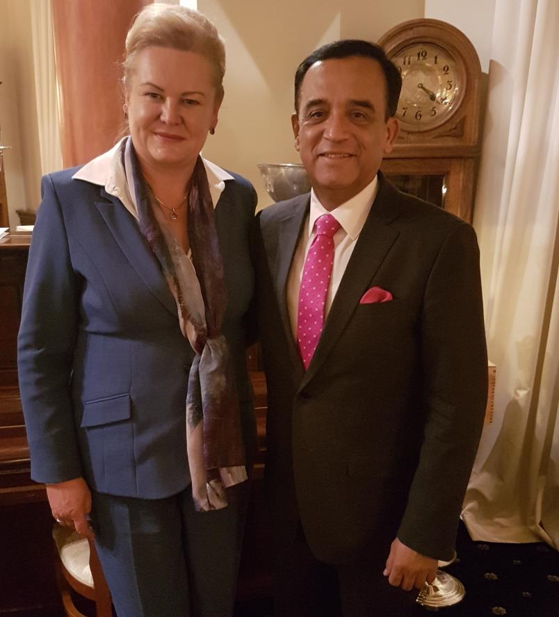 Marzena Wodzińska rozmawiała o współpracy w zakresie edukacji z Ambasadorem Peru. W tle przygotowania do obchodów 200. rocznicy niepodległości Peru - zobacz więcej