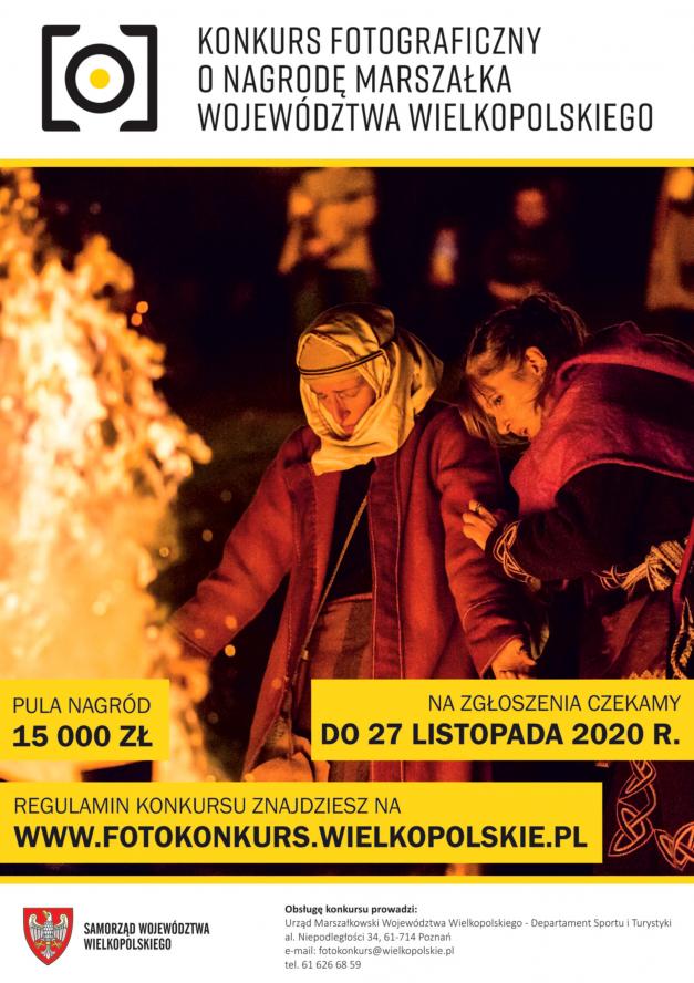 Piąta edycja Konkursu Fotograficznego o Nagrodę Marszałka Województwa Wielkopolskiego  - zobacz więcej
