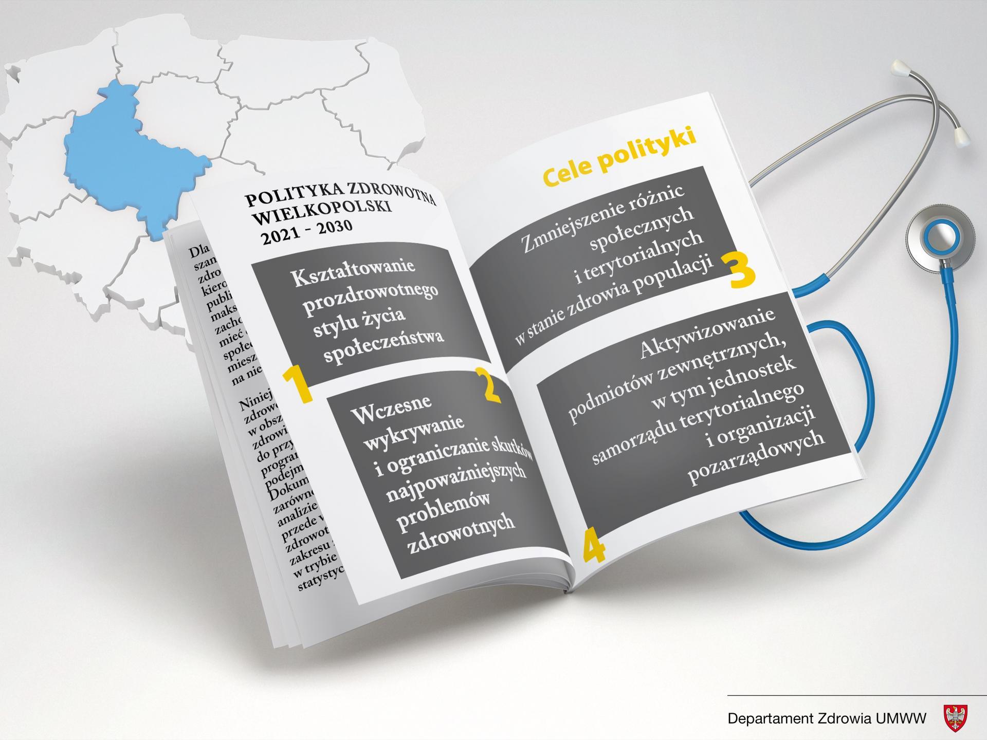 Polityka Zdrowotna Województwa Wielkopolskiego w Zakresie Zdrowia Publicznego Promocji i Profilaktyki Zdrowotnej na lata 2021 – 2030 - zobacz więcej