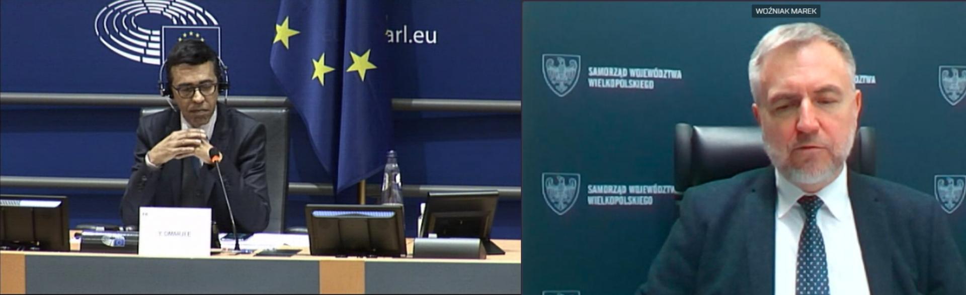 Marszałek Woźniak w Parlamencie Europejskim wzywa do większego włączenia regionów w tworzenie planów odbudowy - zobacz więcej