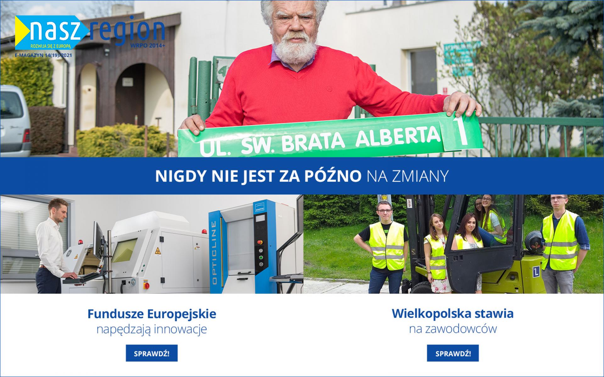 Czytaj nowy numer e-magazynu Nasz Region” - zobacz więcej