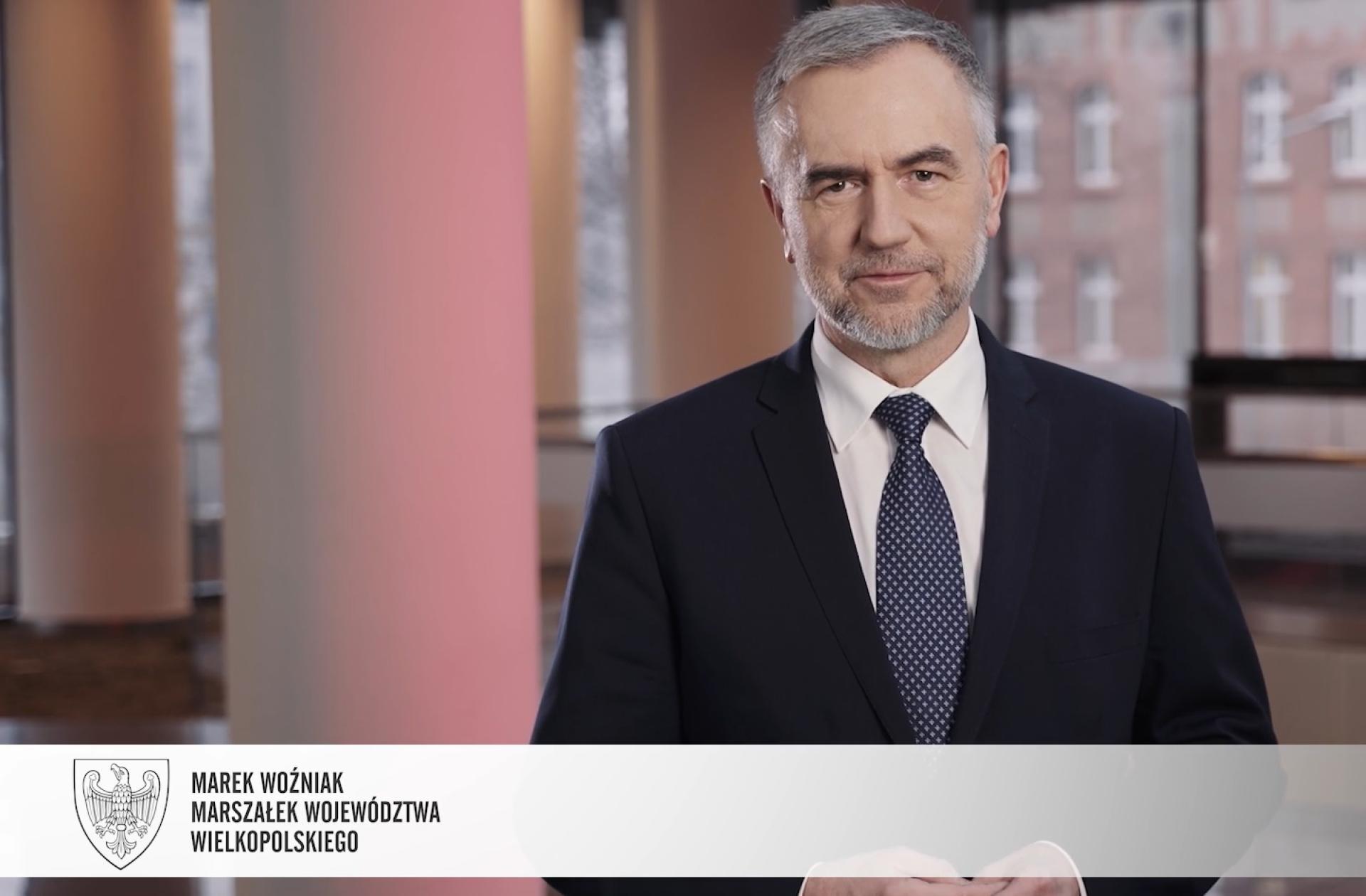 Życzenia noworoczne od Marszałka Marka Woźniaka - zobacz więcej