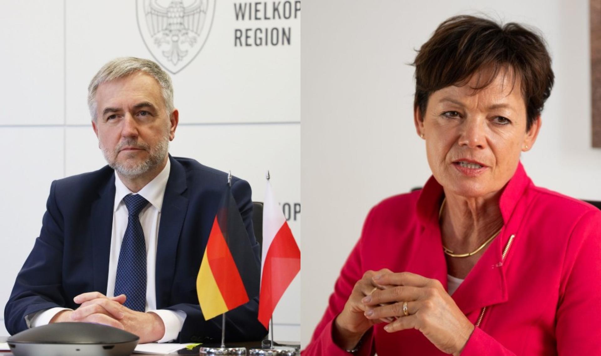 Marszałek Woźniak rozmawiał z Minister Hesji ds. Federalnych i Europy Lucią Puttrich - zobacz więcej