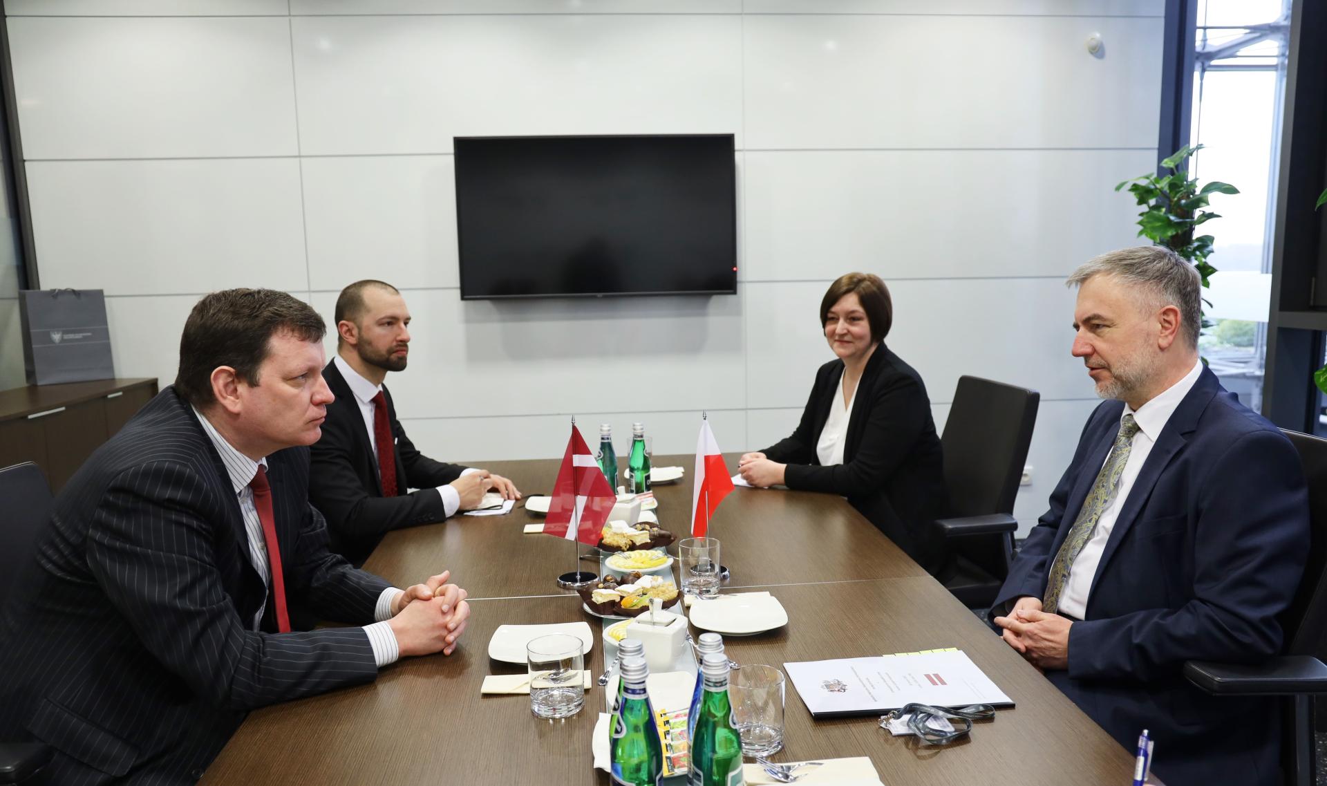 Ambasador Łotwy z wizytą w stolicy Wielkopolski - zobacz więcej
