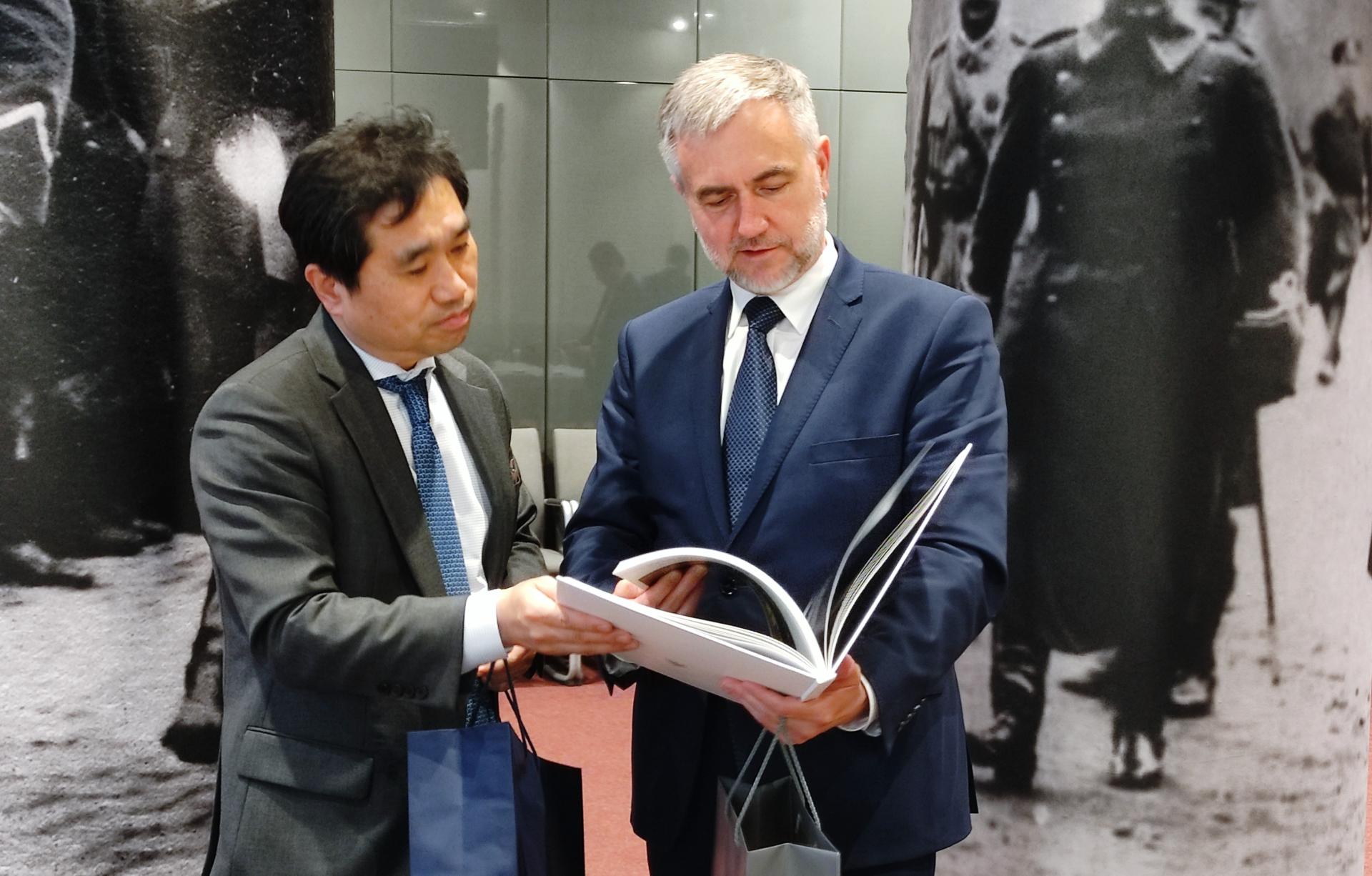 Z Ambasadorem Korei o gospodarce wodorowej  - zobacz więcej