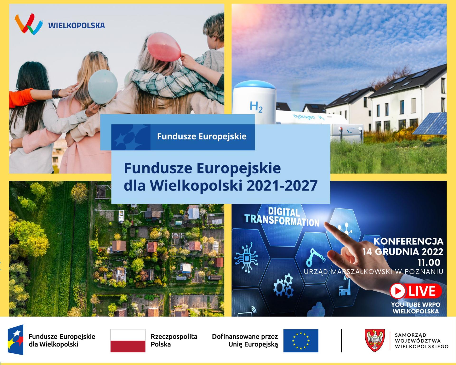 Konferencja Fundusze Europejskie dla Wielkopolski. Zapisz się! - zobacz więcej