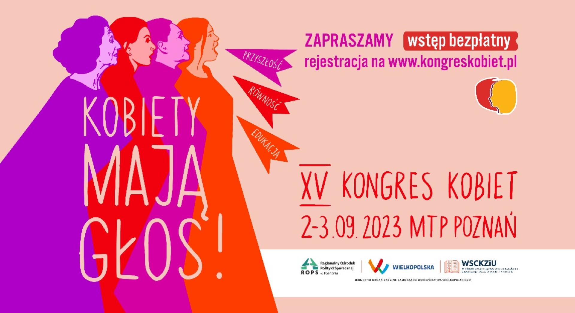 XV Kongres Kobiet - Kobiety mają głos! - zobacz więcej