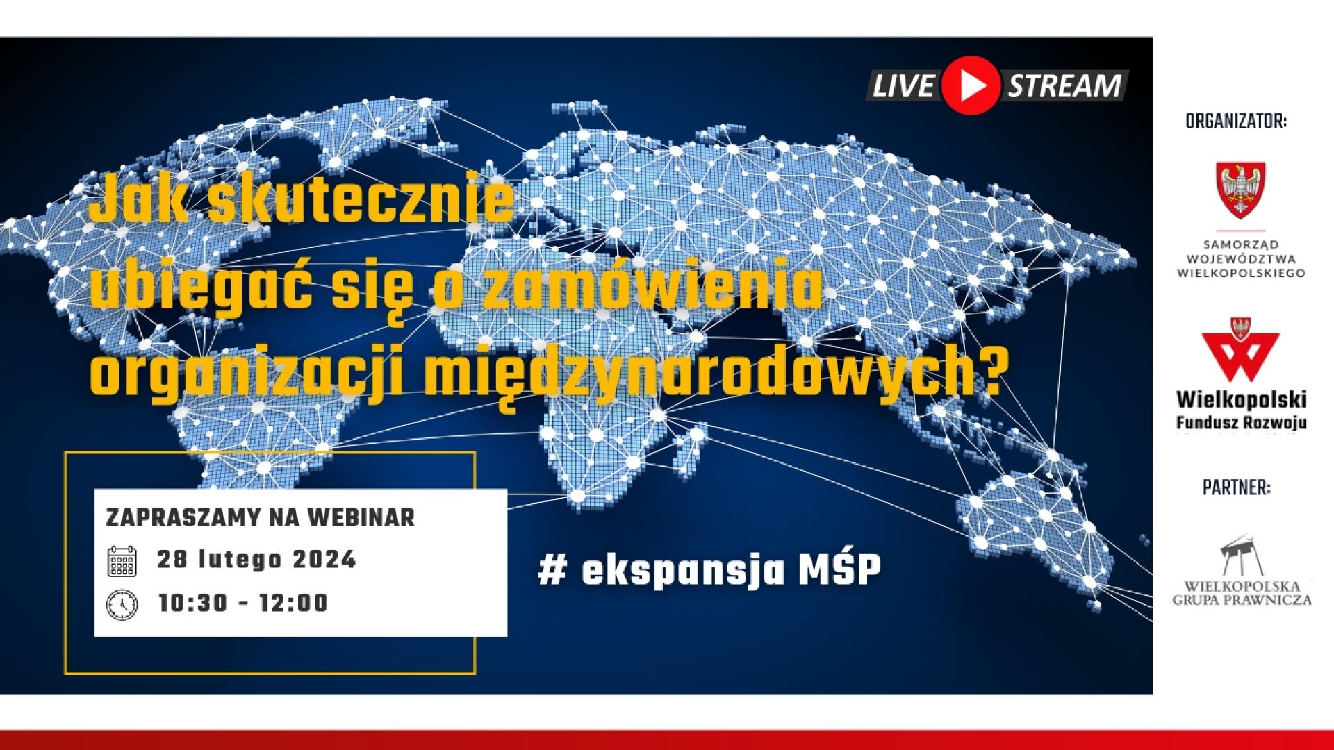 Zaproszenie na konferencję online dla przedsiębiorców 