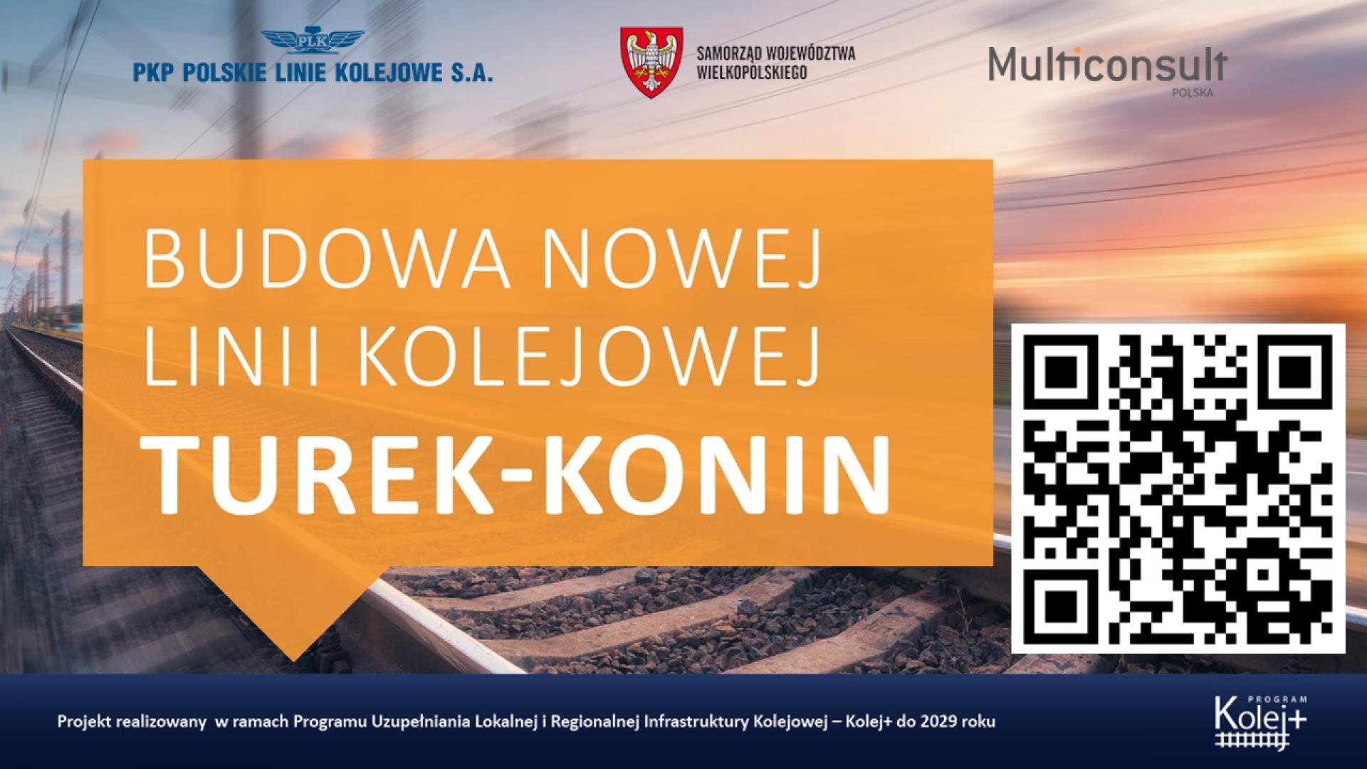 Porozmawiajmy o projekcie nowej linii kolejowej Turek-Konin - zobacz więcej