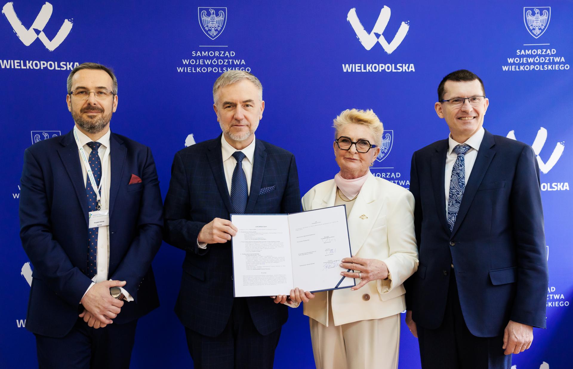 Ośrodek Radioterapii Wielkopolskiego Centrum Onkologii  w Lesznie. Marszałek podpisał list intencyjny - zobacz więcej