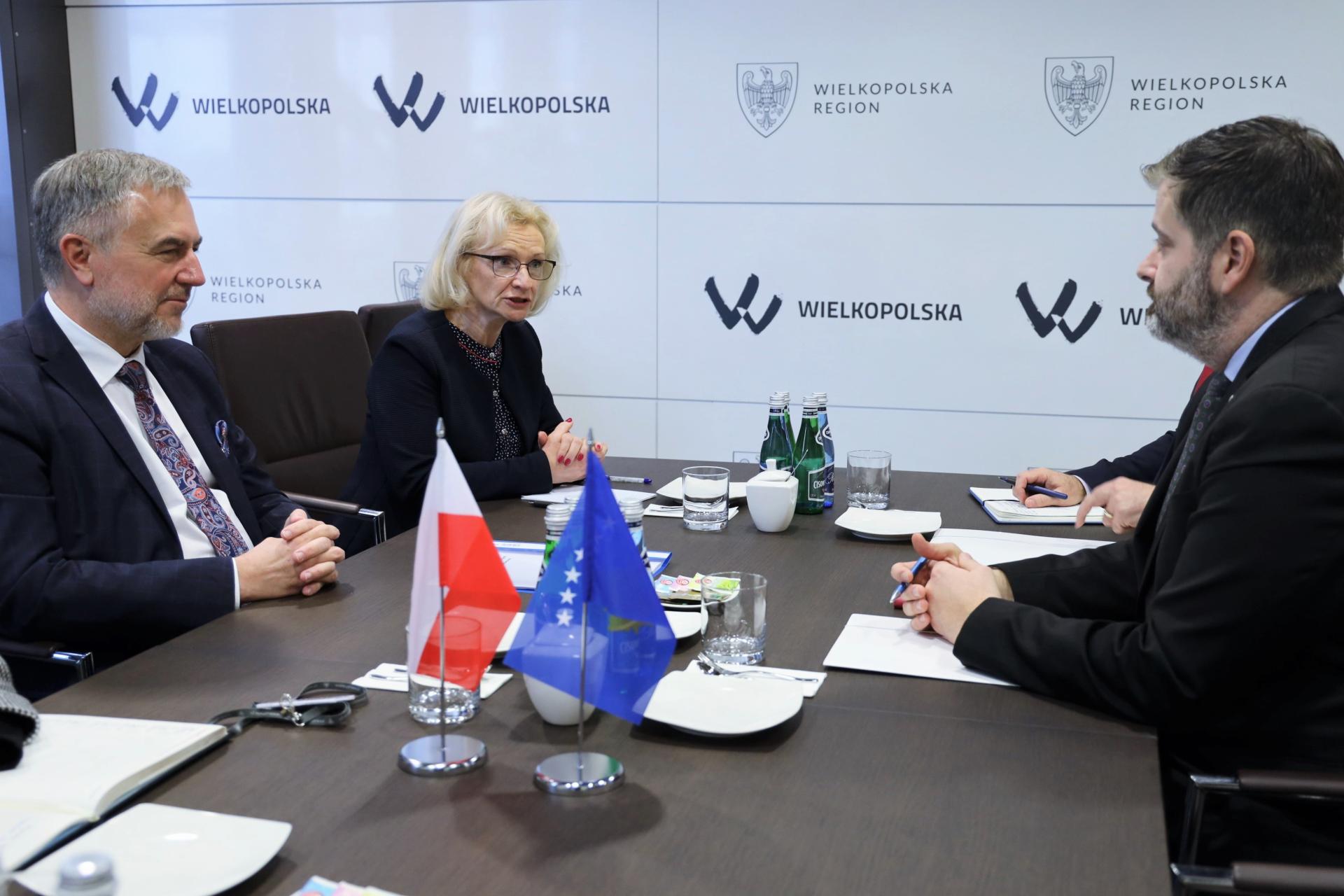 Ambasador Kosowa odwiedził stolicę Wielkopolski - zobacz więcej