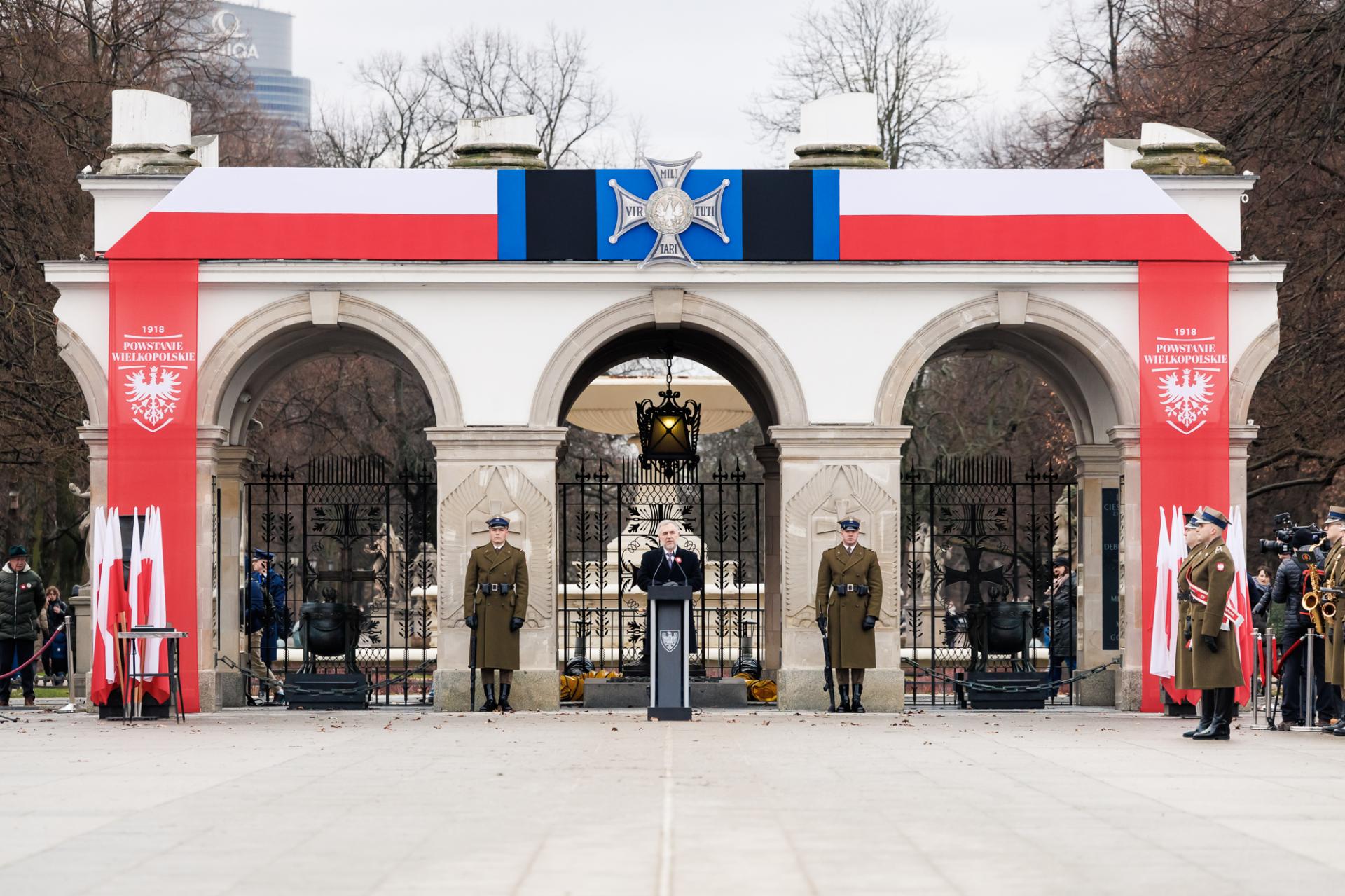 Marszałek w Warszawie: Powstanie Wielkopolskie to ważny czyn dla całej Polski - zobacz więcej