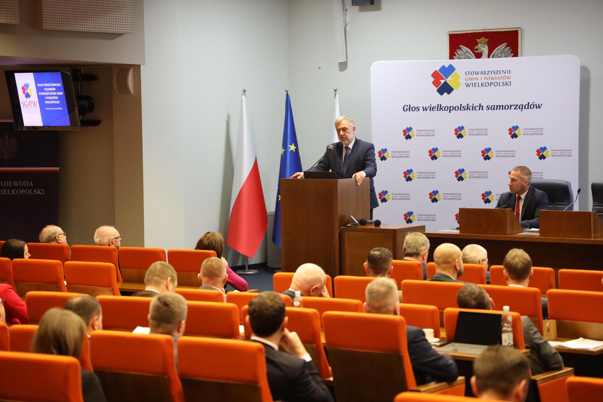 Marszałek na spotkaniu z wielkopolskimi samorządowcami - zobacz więcej