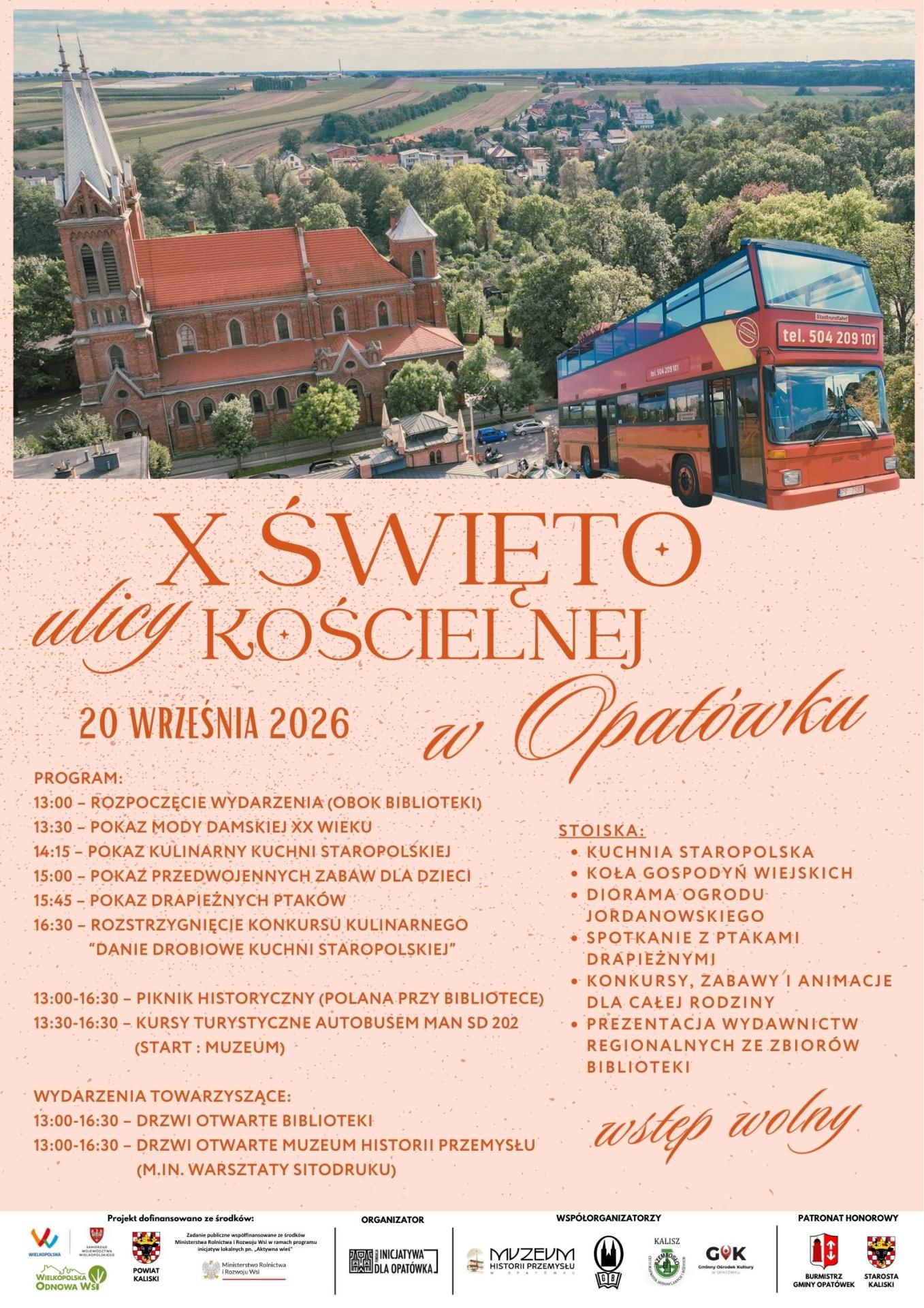 Wydarzenia we wrześniu i październiku br. organizowane przez CIWIS Kalisz / Fundacja ”Inicjatywa dla Opatówka” - zobacz więcej
