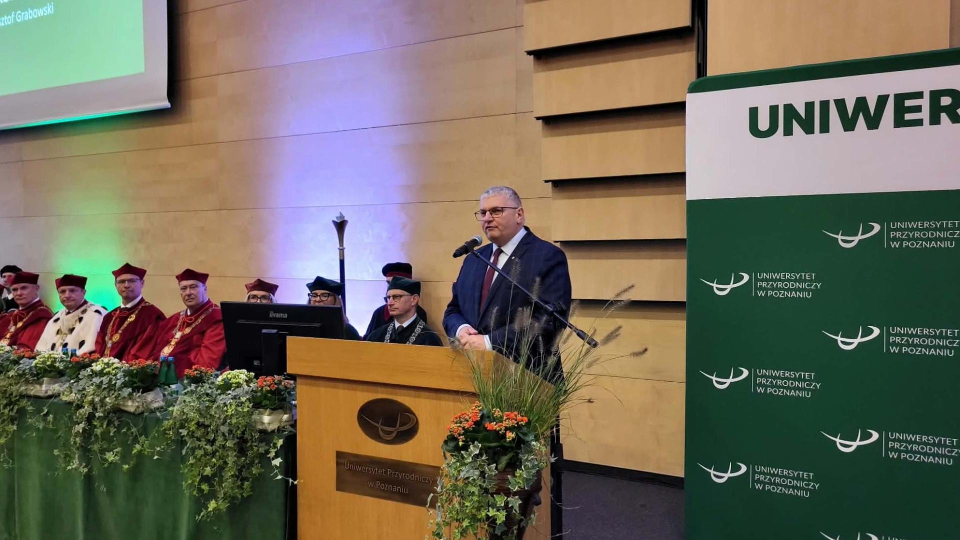 Inauguracja roku akademickiego Uniwersytetu Przyrodniczego w Poznaniu - zobacz więcej