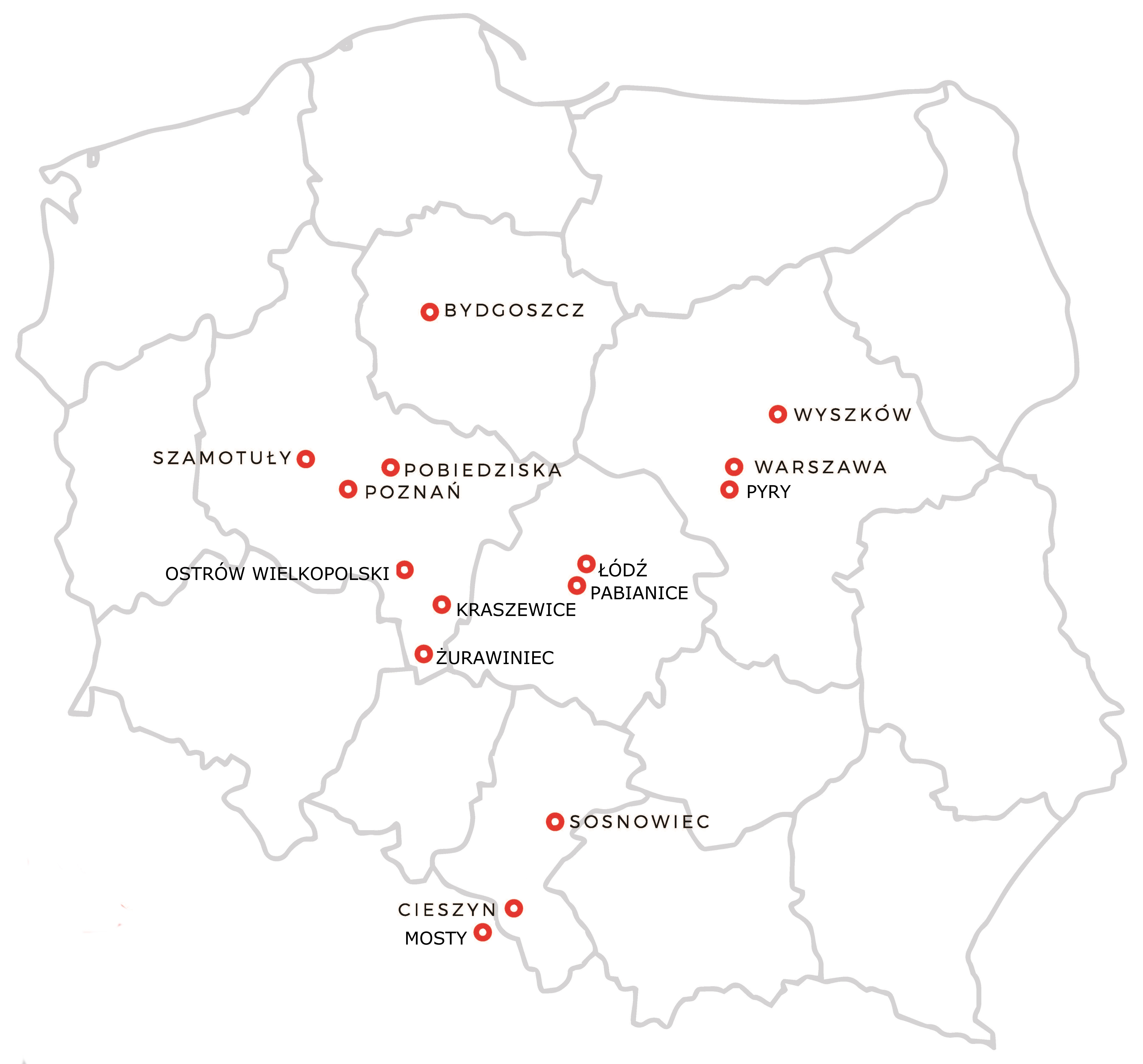 Miejscowości związane z polskimi kryptologami