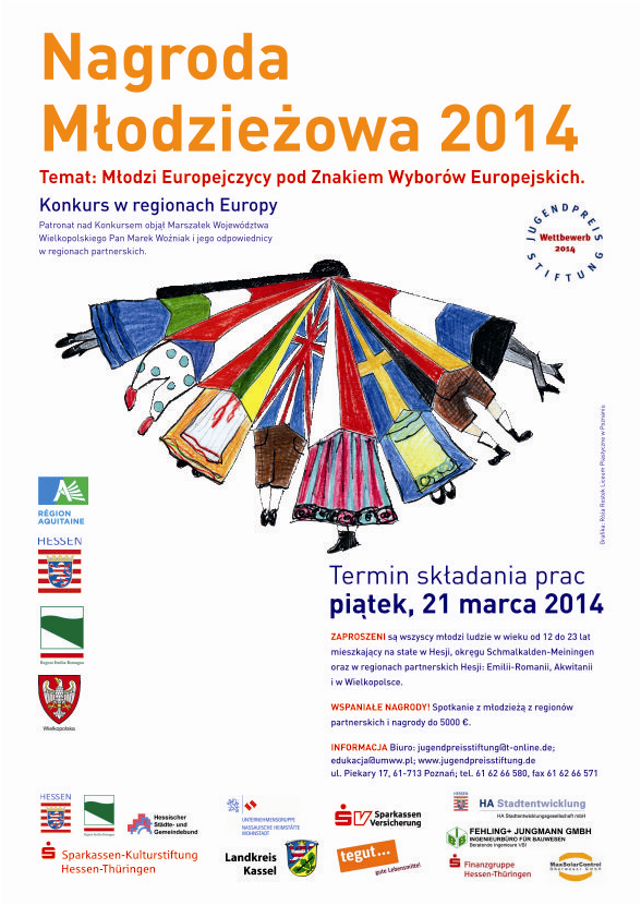 Konkurs Nagroda Młodzieżowa 2014