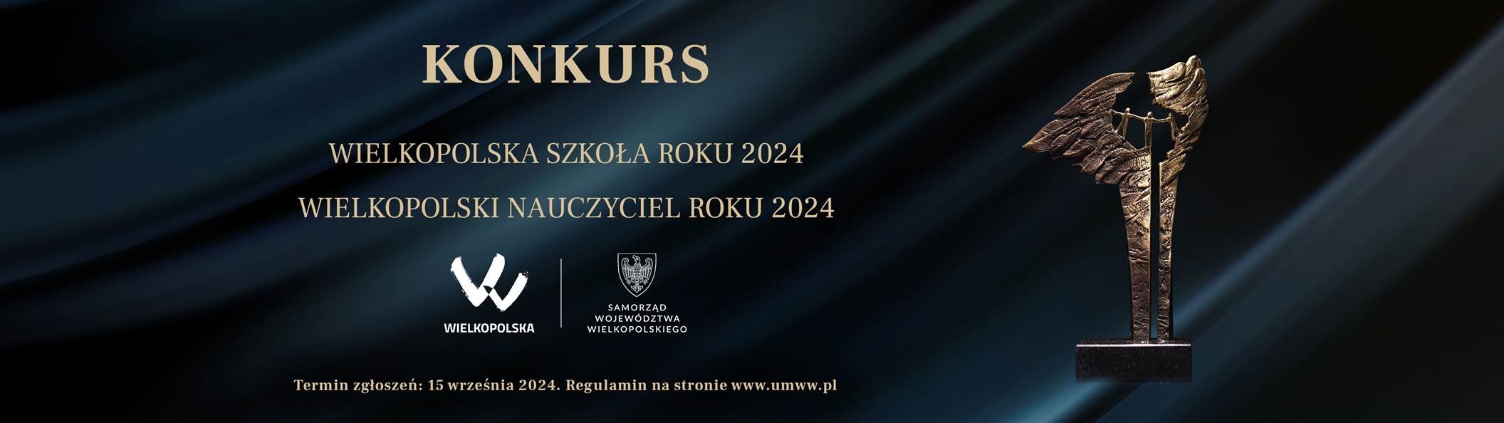 Konkurs Wielkopolska Szkoła Roku 2024 i Wielkopolski Nauczyciel Roku 2024