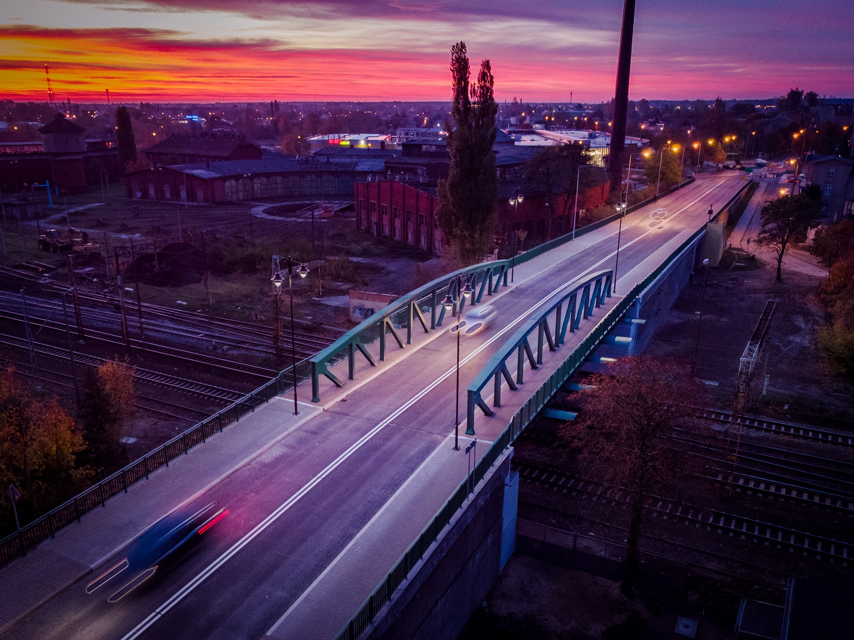 Eröffnung der Überführung in Gniezno Oktober 2021