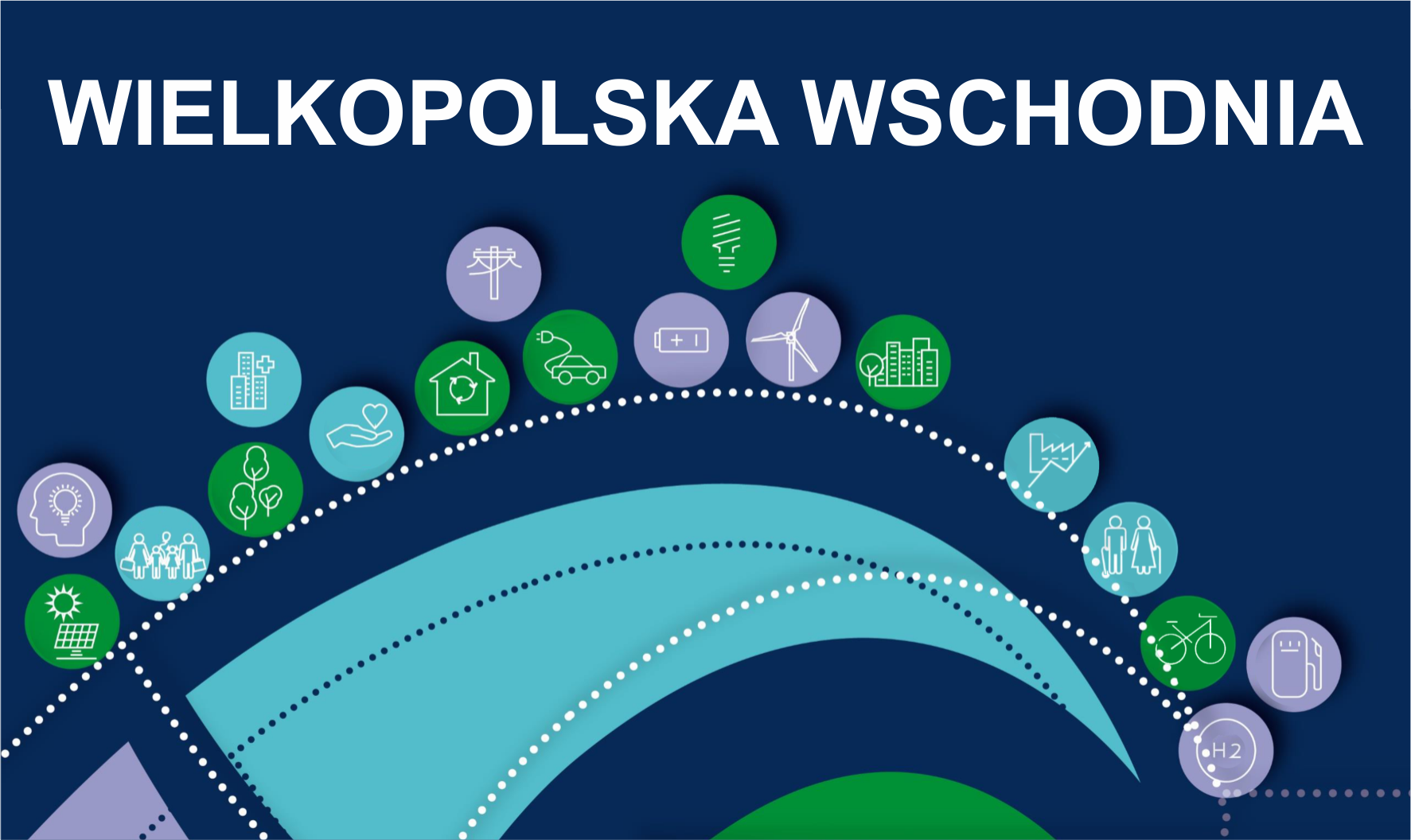Logo projektu Strategii rozwoju Wielkopolski Wschodniej