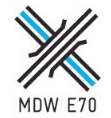 logo Międzynarodowa Droga Wodna E70