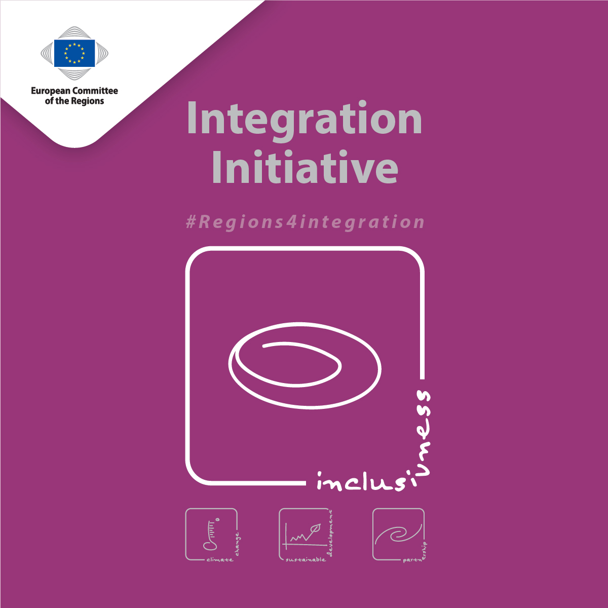 Logo sieci Cities and regions for integration of migrants